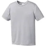 Sport-Tek YST350 - Youth PosiCharge Competitor & Tee XS Silver