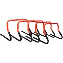 Trademark Innovations Adjustable Speed Training Hurdles (Set of 5)