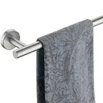 JQK Bath Towel Bar, 24 inch 304 Stainless Steel Thicken 0.8mm Towel Rack Bathroom, Towel Holder Brushed Finished Wall Mount, Tot