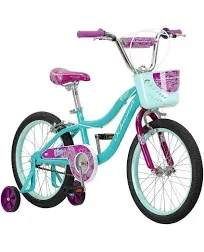 Schwinn Koen & Elm BMX Style Toddler and Kids Bike, For Girls and Boys, 12-18-Inch Wheels, Training Wheels Included, Basket or Number Plate, Ages 2-9 Year Old, Rider Height 28 to 52 Inch