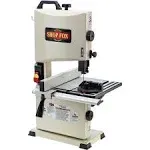 Shop Fox 9in Benchtop Bandsaw W1878, Fabric/Material: Aluminum,          w/ Free S&H