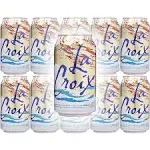 La Croix Coconut Naturally Essenced Flavored Sparkling Water, 12 oz Can (Pack of 10, Total of 120 oz)