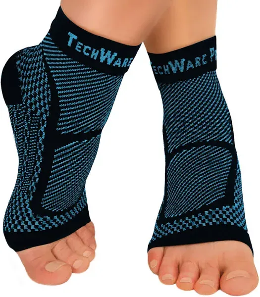 Ankle Brace Compression Sleeve - Relieves Achilles Tendonitis, Joint Pain. Pl...