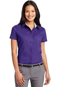 Port Authority Ladies Short Sleeve Easy Care Shirt