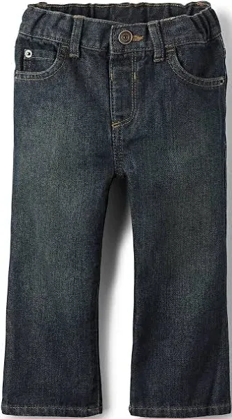 The Children's Place Baby Boys' Basic Bootcut Jeans