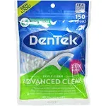 DenTek Triple Clean Advanced Clean Flossers 150 Count New Sealed Free Shipping