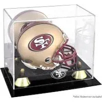 San Francisco 49ers Mini Helmet Display Case