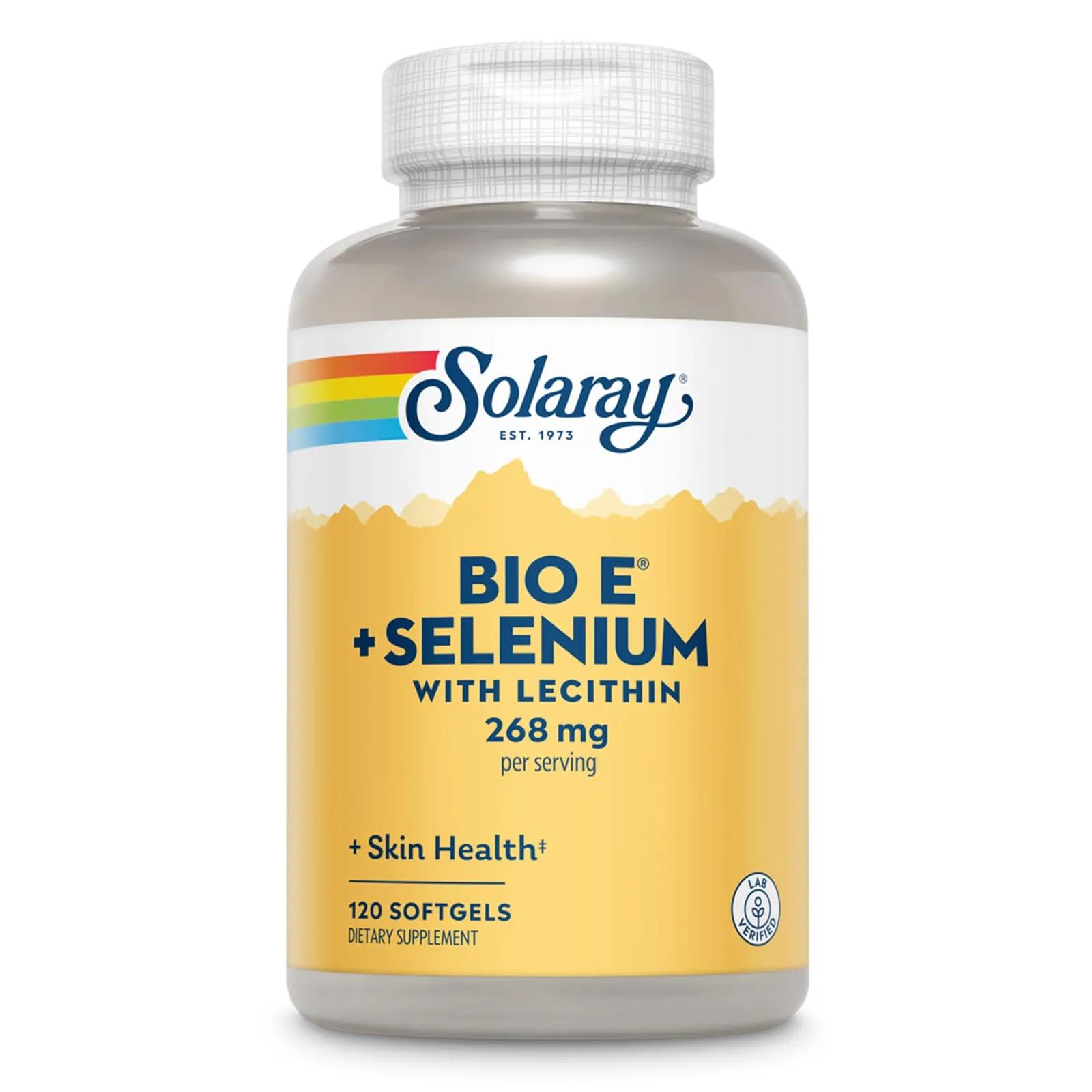 Solaray Vitamin E Bio Selenium 120 Soft-gels