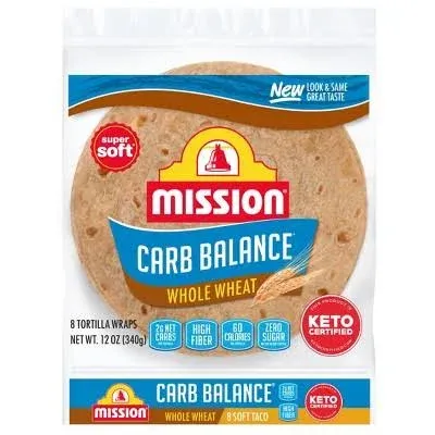 Mission Carb Balance Whole Wheat Tortillas