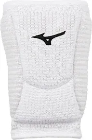 Mizuno Women&#039;s LR6 Pro ECO Volleyball Knee Pads, White, Large