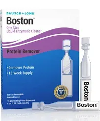 Bausch & Lomb Boston One Step Liquid Enzymatic Cleaner