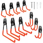 10Pack Heavy Duty Garage Storage Hook Utility Hook Wall Organizer  Ladder Hanger