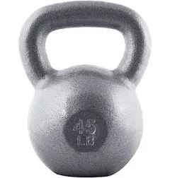 CAP Barbell 15lb Cast Iron Kettlebell,Sin<wbr/>gle