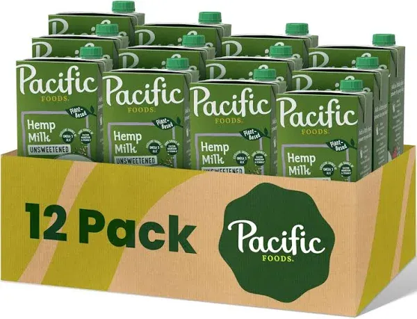 Pacific Foods Hemp Milk Unsweetened Original