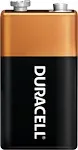 Duracell Coppertop Alkaline 9V Batteries