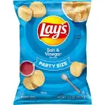 Lay's Party Size Salt & Vinegar Potato Chips 12.5oz