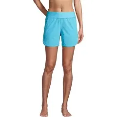 Lands' End Women's 5" Quick Dry Swim Shorts with Panty