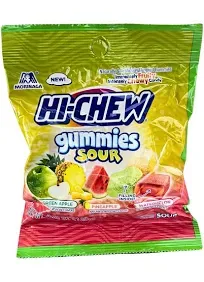 Hi Chew Gummies Sour Mix 4.23oz Bag