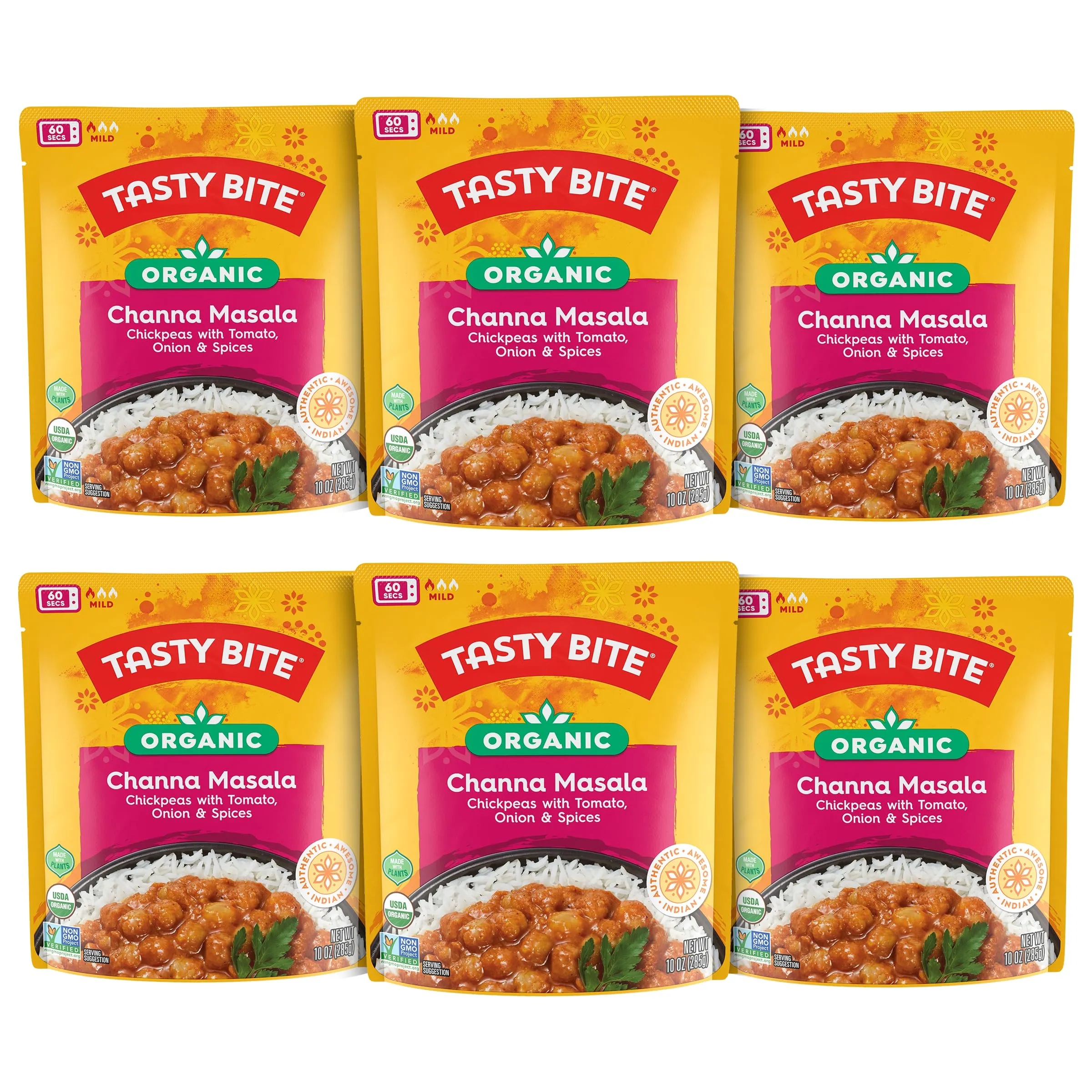 Organic Channa Masala - 6 Pack