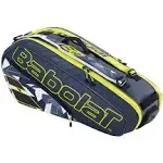 Babolat RHX6 Pure Aero Grey Yellow White Tennis Racquet Bag