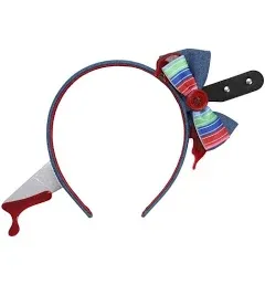 Bioworld Chucky Bow & Knife Cosplay Headband