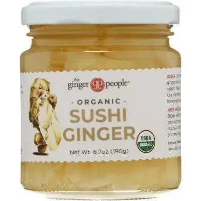 The Ginger People Organic Pickled Sushi Ginger