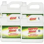 Spray Nine Heavy Duty Cleaner/Degreaser/Disinfectant, 1gal, Bottle, 4/Carton (ITW268014CT)