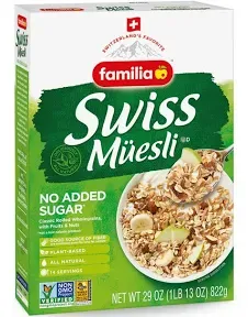 Familia No Added Sugar Swiss Muesli