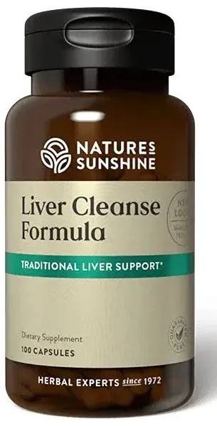 Nature's Sunshine Liver Cleanse Formula 100 Capsules