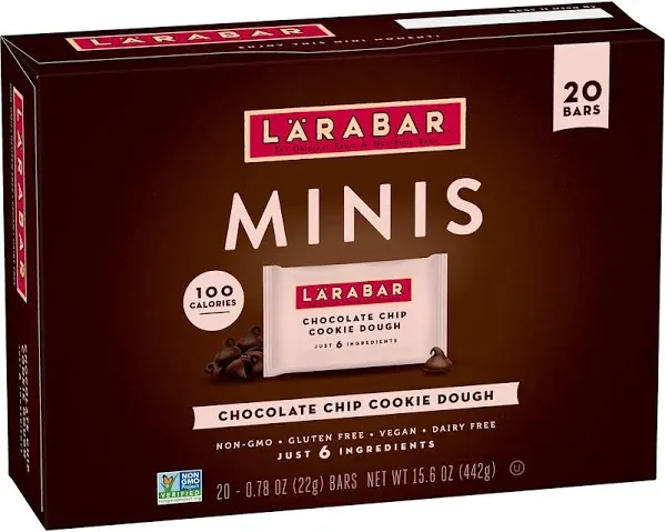 Larabar Chocolate Chip Cookie Dough Mini Bars