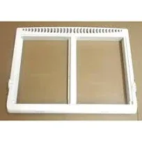 Crisper Pan Drawer Cover Frame Compatible with Frigidaire Refrigerator 240364787