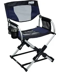 GCI Outdoor Pico Arm Chair, Folding Director&#039;s Chair with Carry Bag