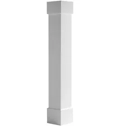 E Kena Millwork Craftsman Classic Square Non-Tapered Smooth Column