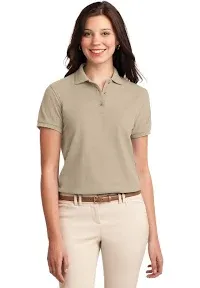 Port Authority L500 Ladies Silk Touch Polo