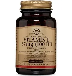 Solgar Vitamin E 100 IU Mixed