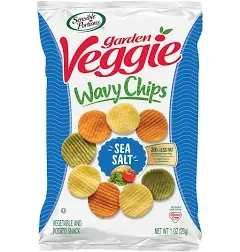 Sensible Portions Sea Salt Veggie Chips 1oz Bags 24ct - CandyStore.com