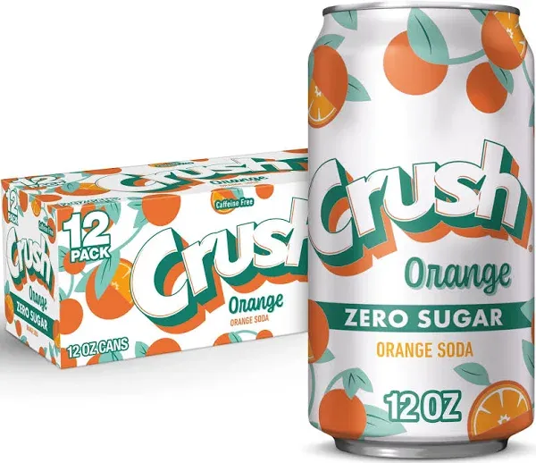 Crush Diet Orange Soda 12 Pack