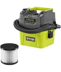 Ryobi ONE+ 18V Cordless 1 Gal. Wet/Dry Vacuum (Tool Only)