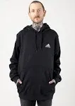 ADIDAS Essentials Black Fleece Hoodie