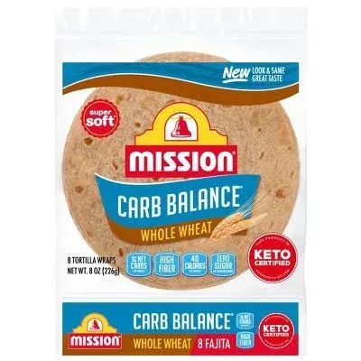 Mission Carb Balance Whole Wheat Tortillas