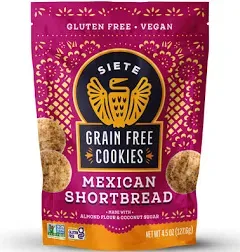 Siete Cookies Grain Free Mexican Shortbread