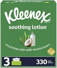 Kleenex Soothing Lotion Facial Tissues