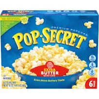 Pop Secret Extra Butter Microwave Popcorn