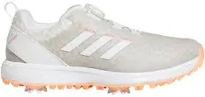 Adidas Women's S2G BOA Golf Shoes, Size 8.5, White/Coral