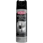 WEIMAN Stainless Steel Cleaner and Polish 17 oz Aerosol 6/Carton 49CT