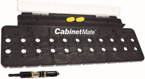 Milescraft 1316 Cabinet Mate - Shelf Pin Drilling Jig - New and Sealed