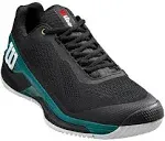 Wilson Rush Pro 4.0 Black/Black/Deep Teal Women's Shoe