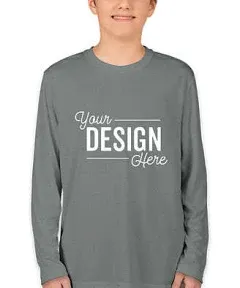 Sport-Tek Youth Long Sleeve PosiCharge Competitor Tee