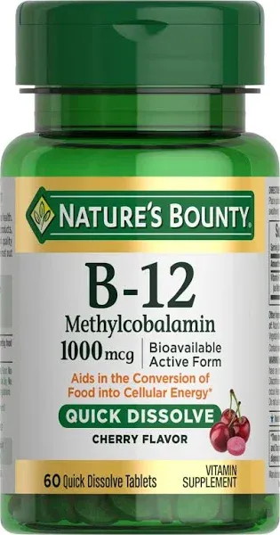 Nature's Bounty B-12 Vitamin