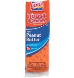 Lance ToastChee Peanut Butter Crackers (1.52 oz.,2 x  40 = 80 ct.)